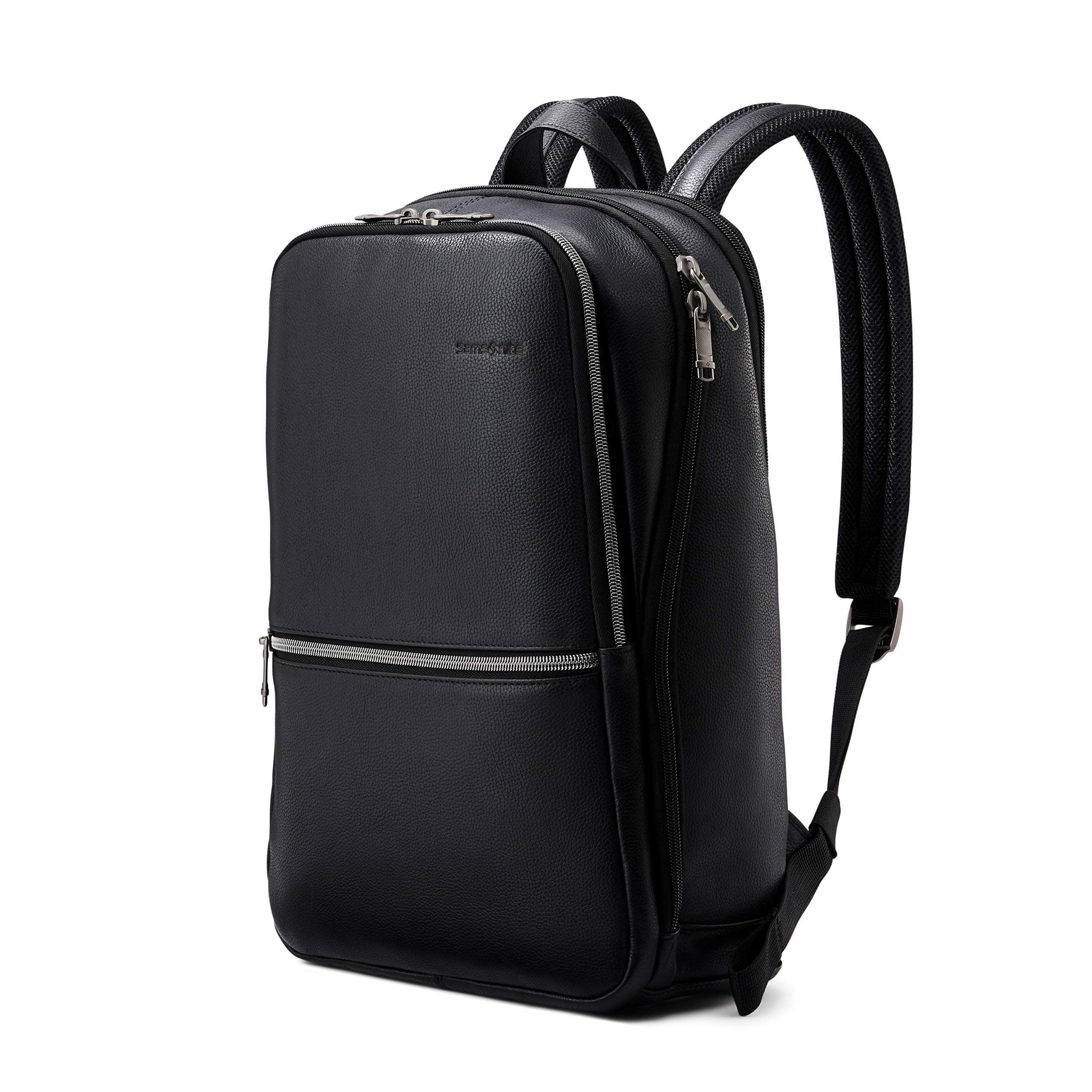 Classic Leather Slim Backpack