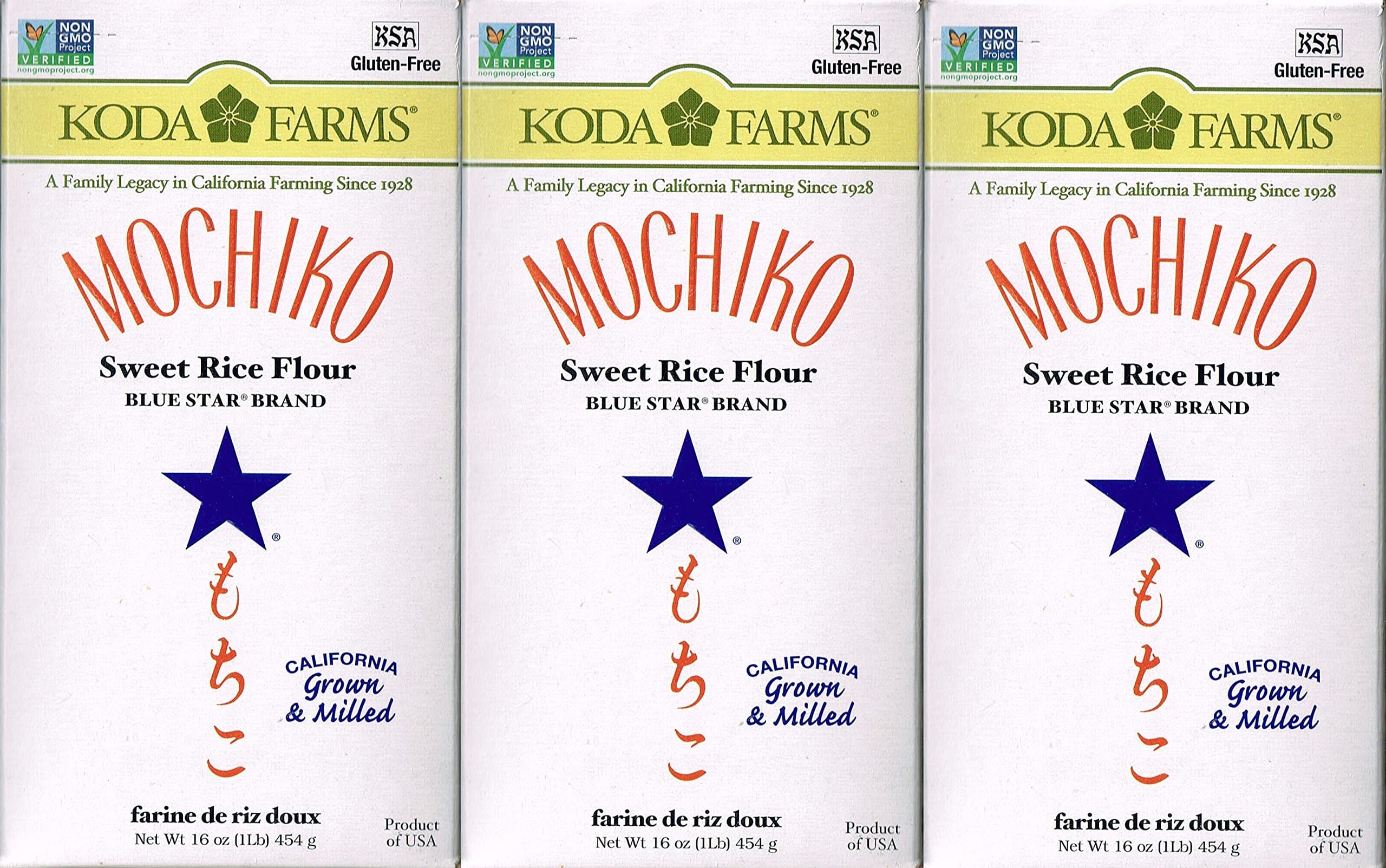 Mochiko Sweet Rice Flour (Pack of 3)