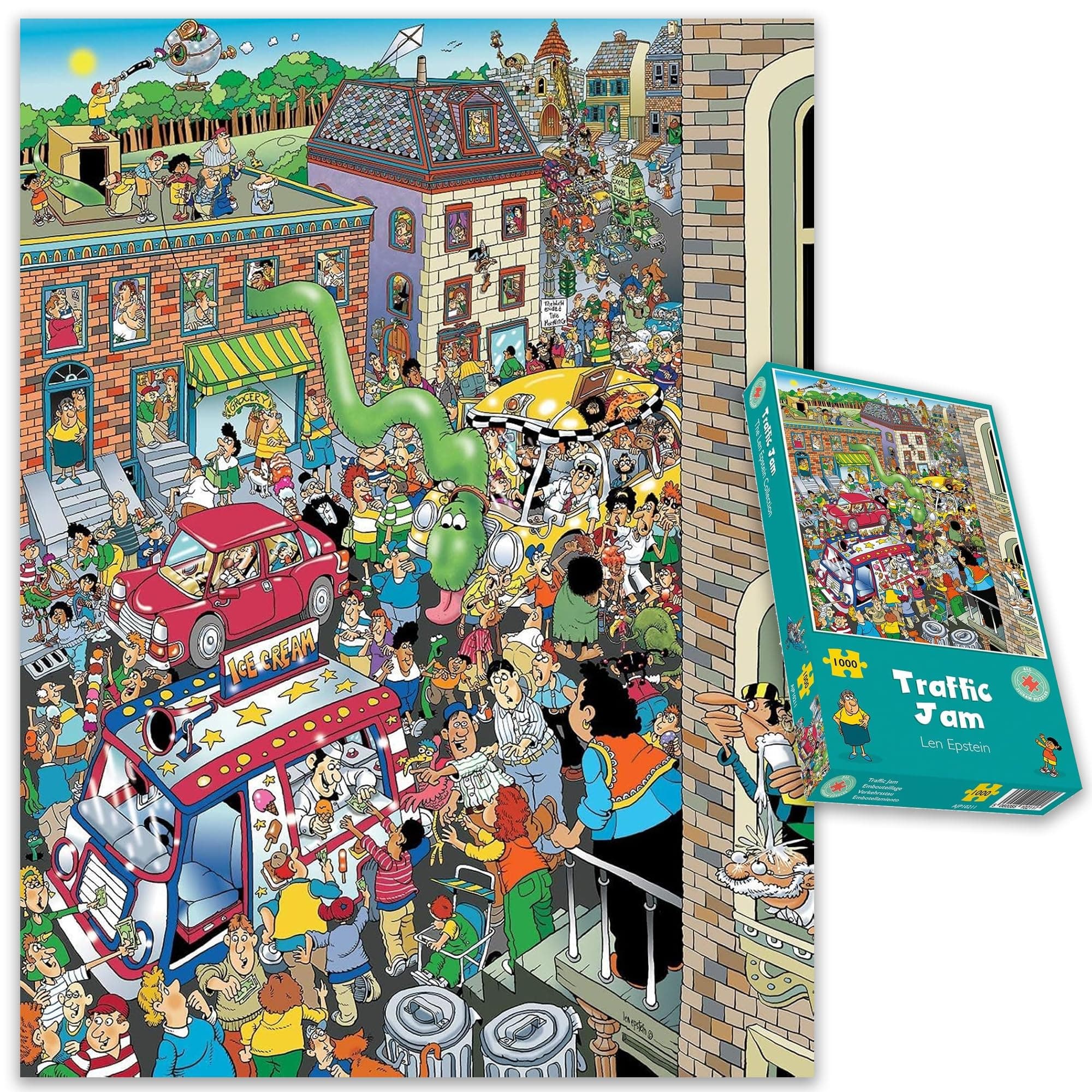 Traffic Jam 1000 Piece Jigsaw Puzzle