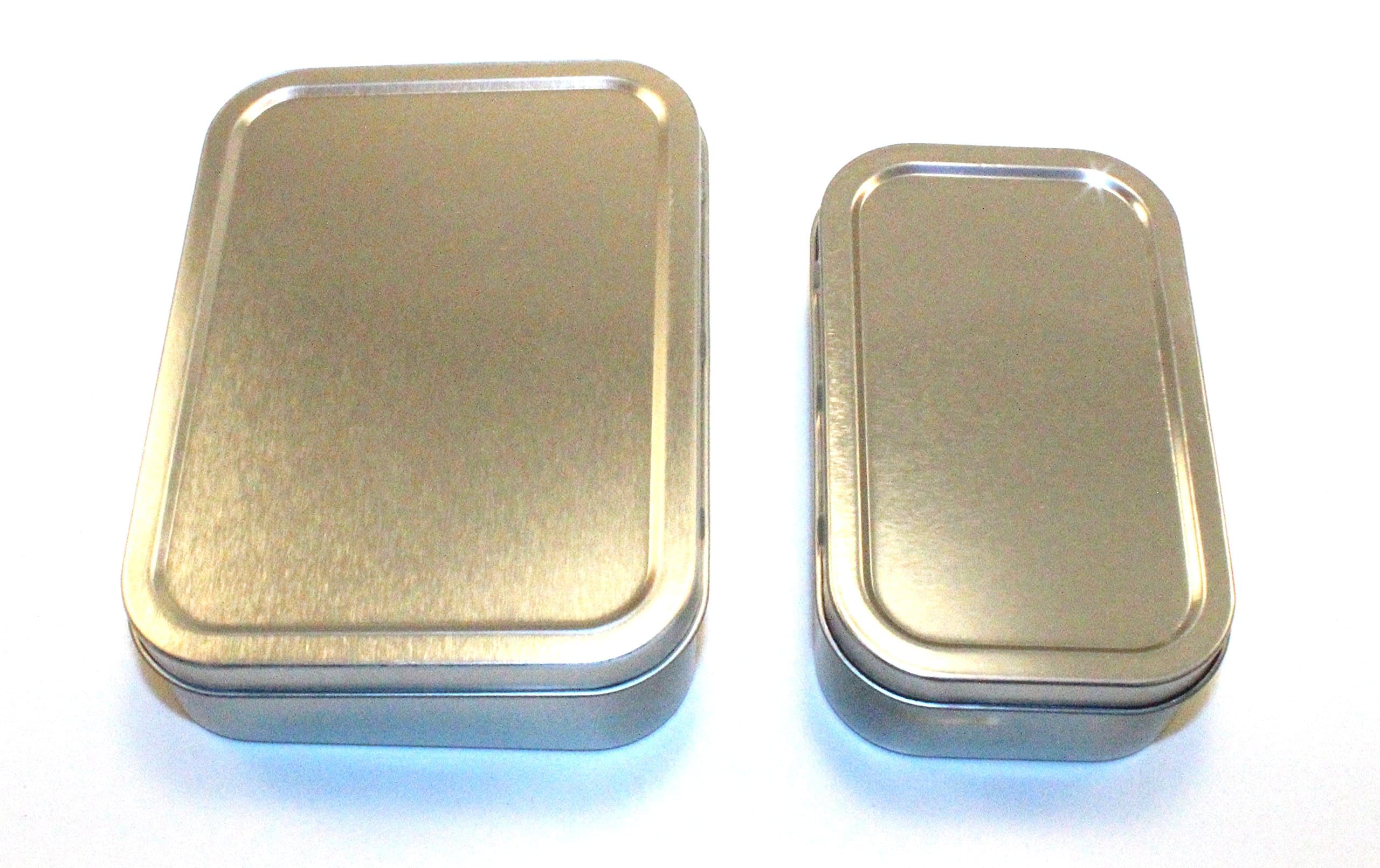 Survival Tin 25g & 50g Airtight Silver