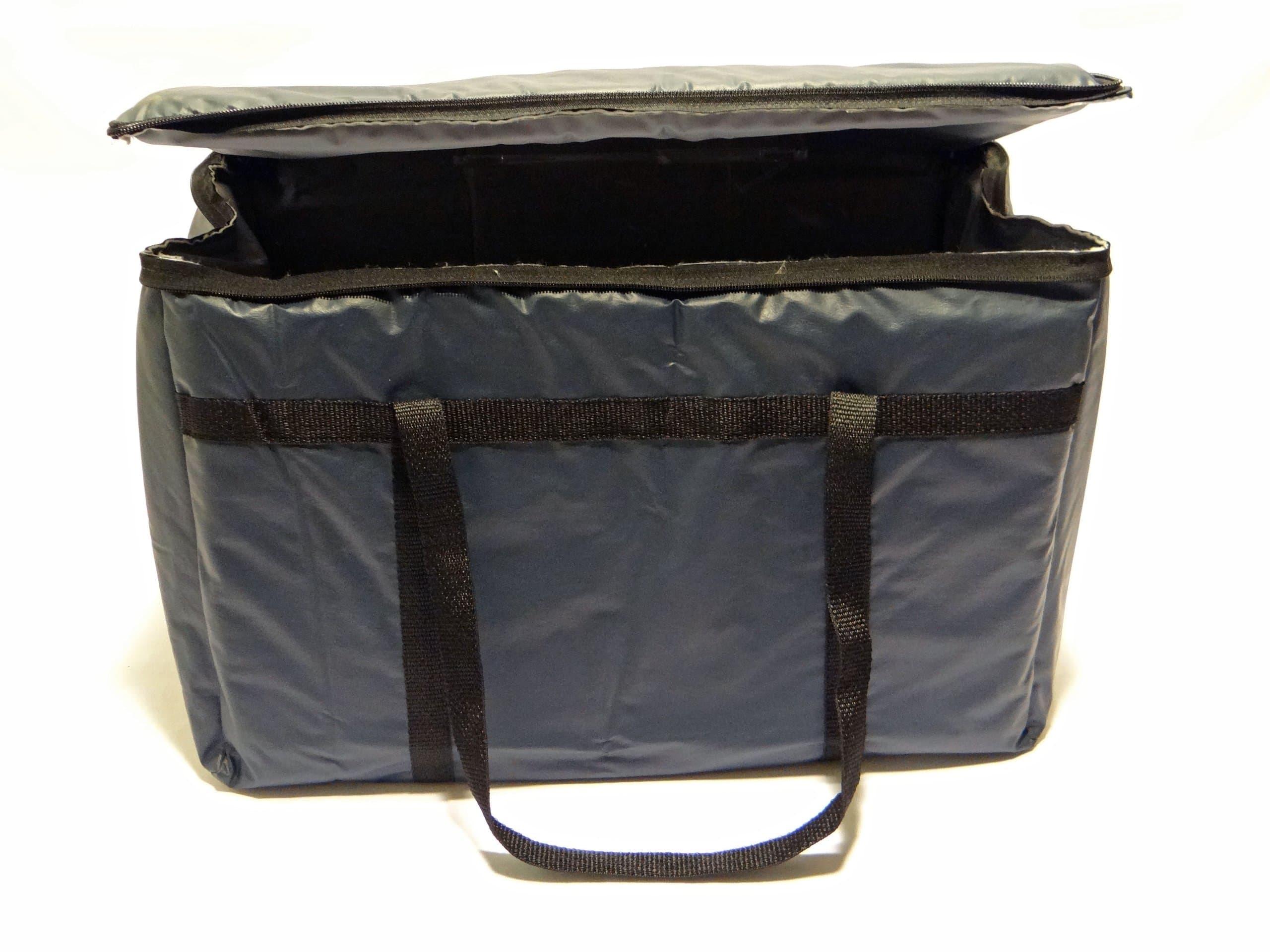 Phoenix 13-Inch by 11-Inch by 10-Inch Insulated delivery bags, Dark blue