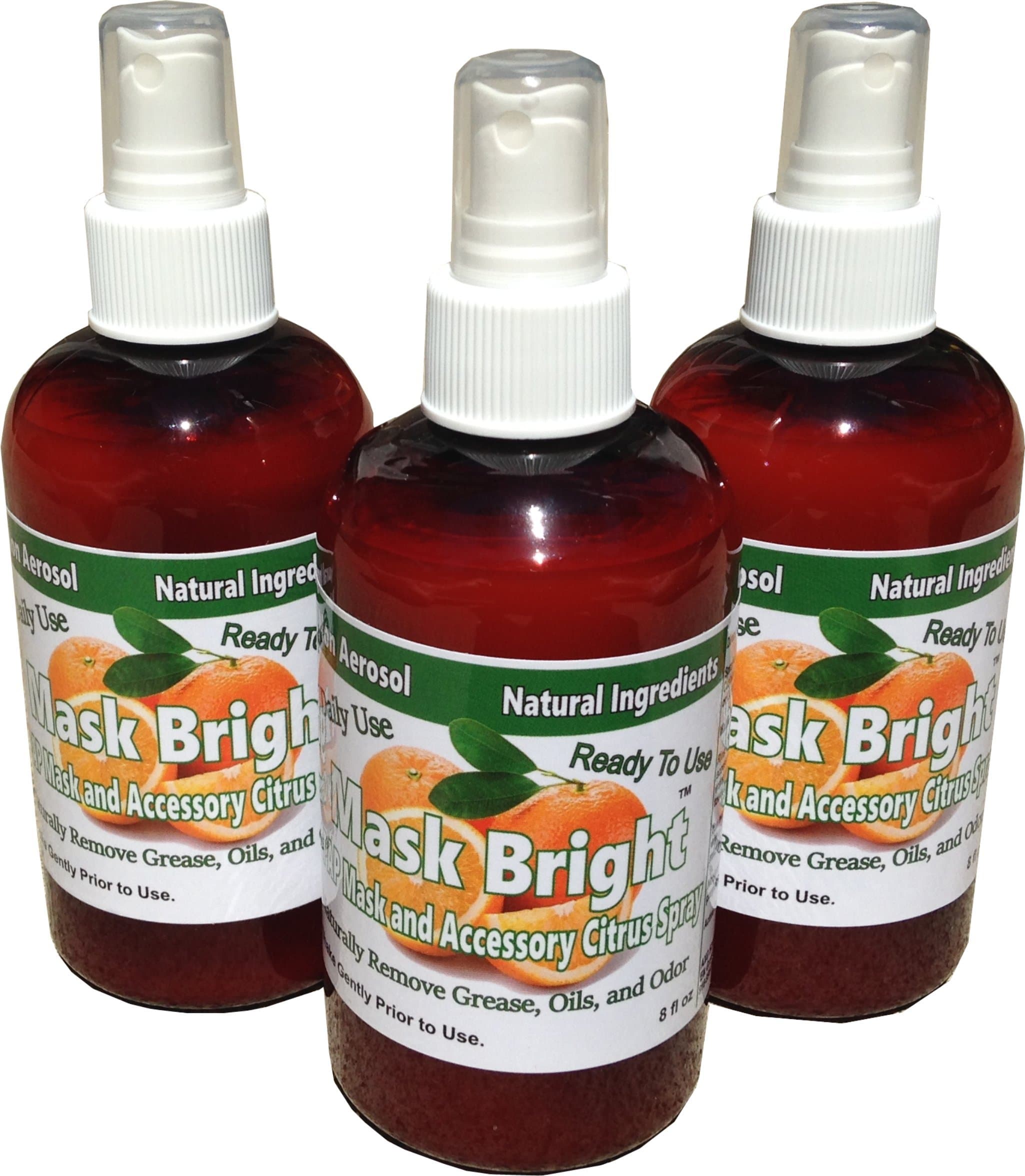 CPAP Mask Cleaner. Pump Spray 3 Pack