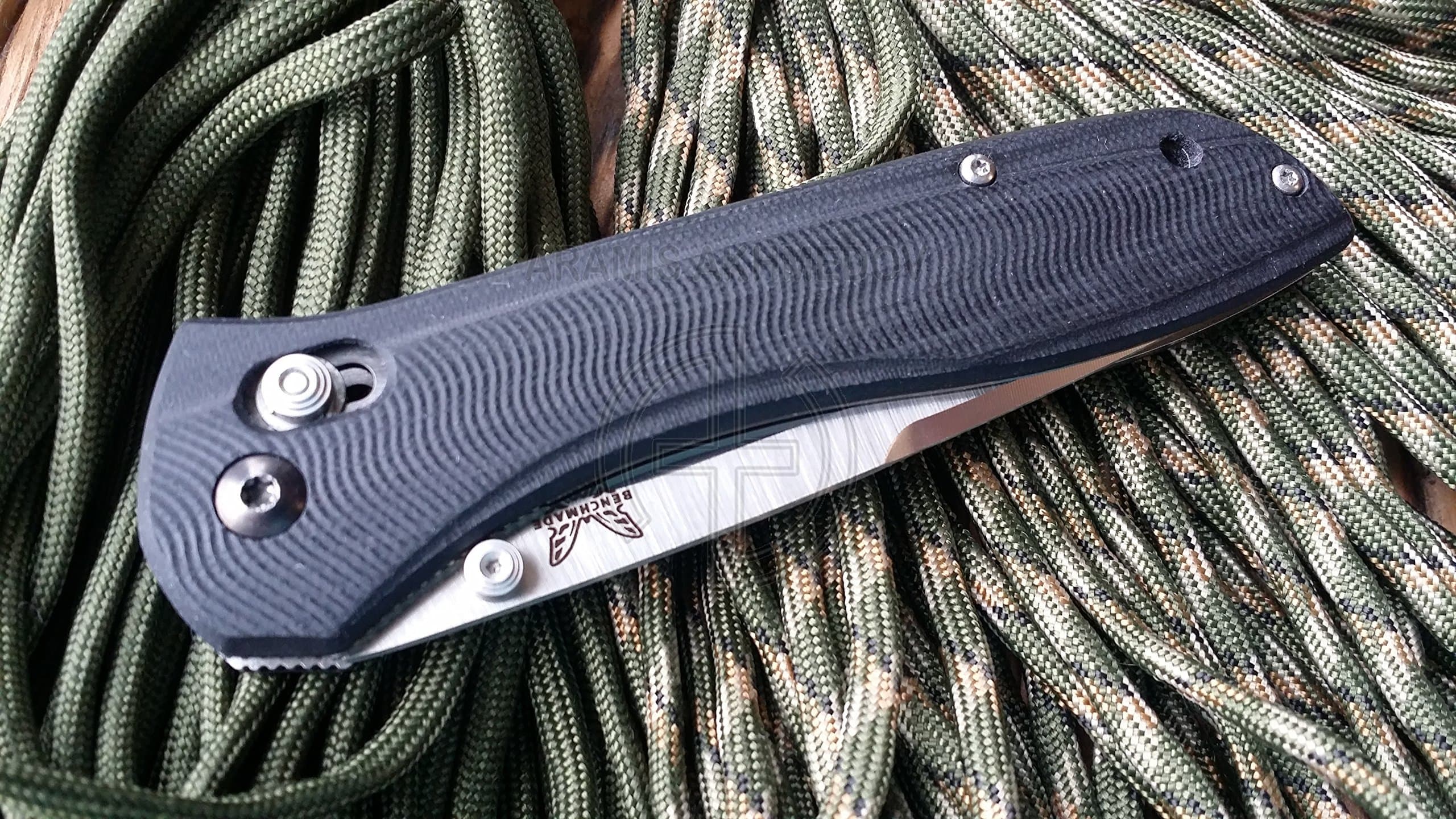 Custom scales for Benchmade 710 knife, Model Smart Line, , Black - G10 (Knife not included)